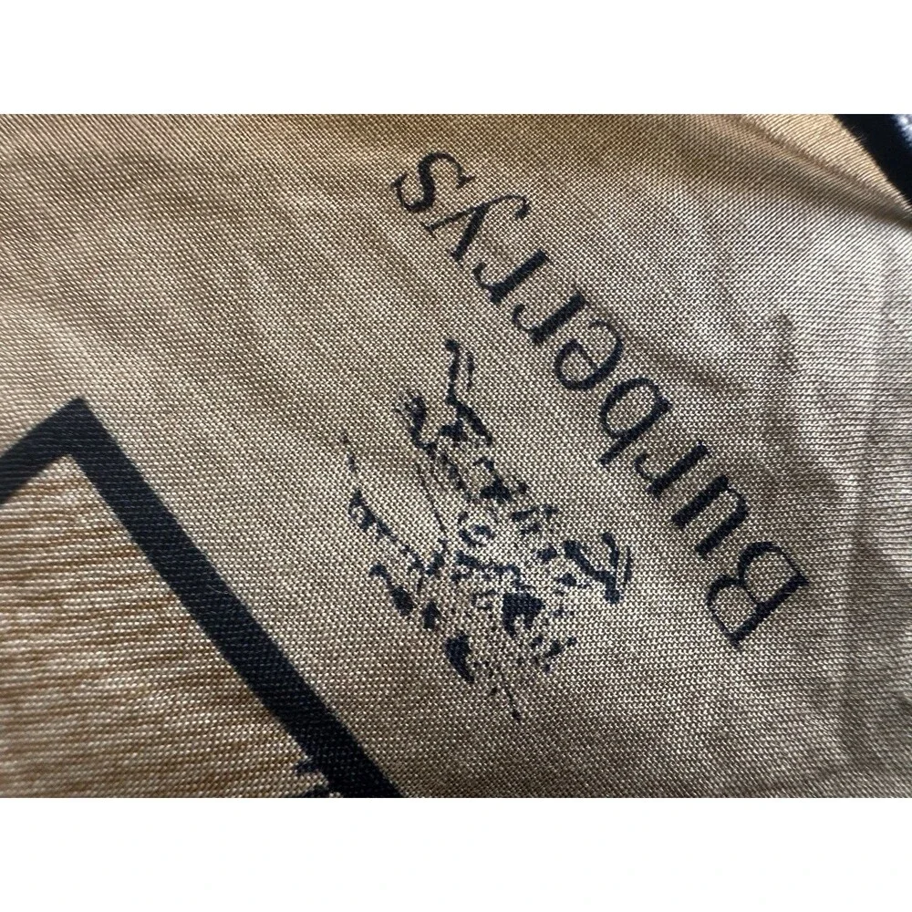 Burberry Nova Check Beige Scarf Cotton